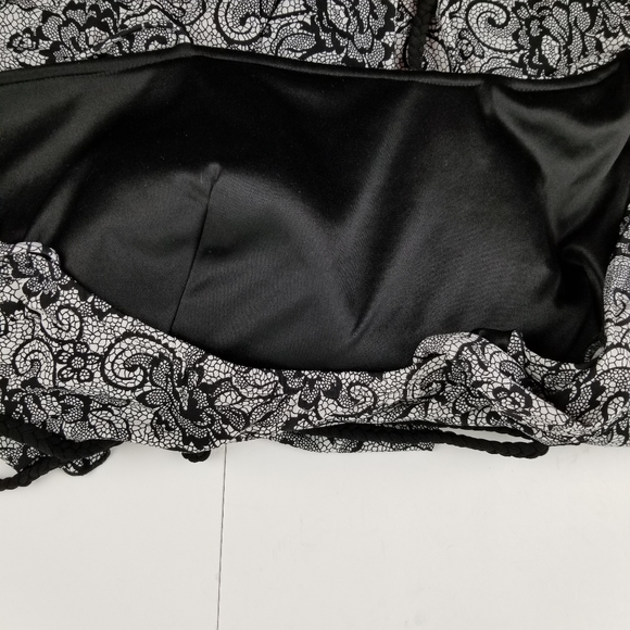 En Focus one shoulder paisley maxi dress size 20W - Picture 5 of 6